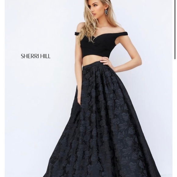 Sheri Hill Two Piece Gown 50572 - Picture 5 of 5